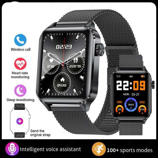 Bluetooth Calling Waterproof Health Monitoring Smart Watch - globaltradeleader