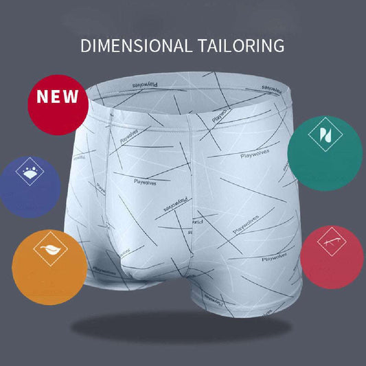 Man Youth Comfortable Elastic Shorts