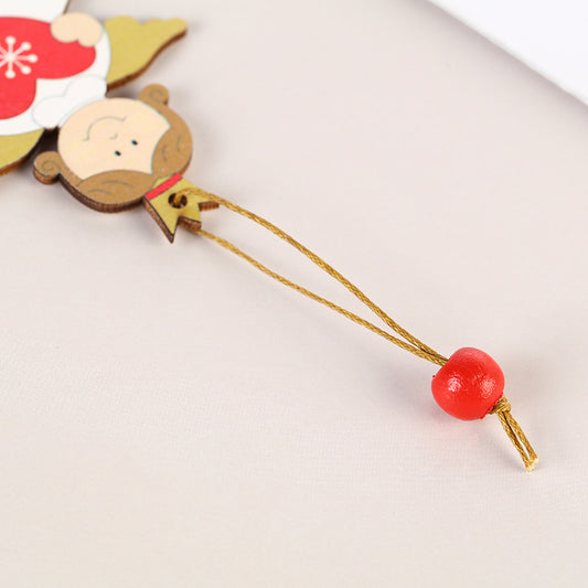 Christmas Crafts Wooden Pendant Modern Simplicity