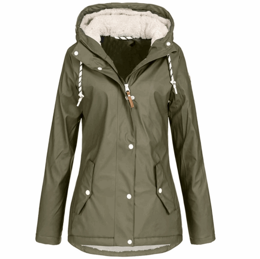 Outdoor mountaineering jacket style