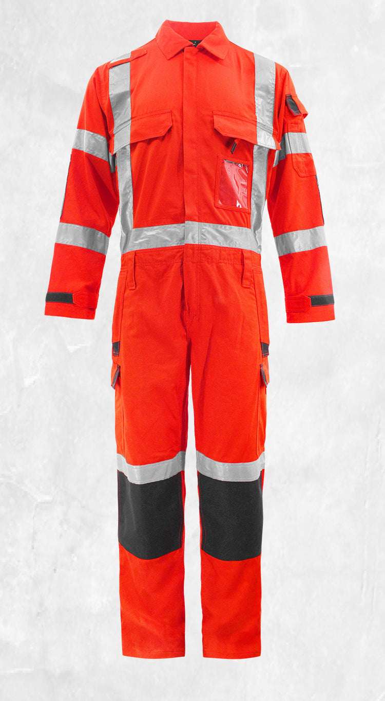 Men's Long Sleeve Reflective Overalls