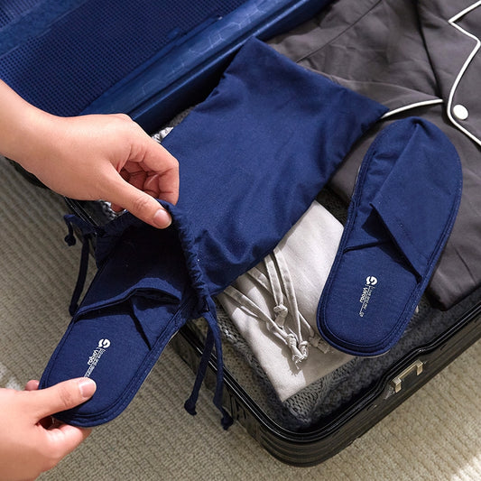 Non-slip Diablement Fort Portable Foldable Travel Slippers