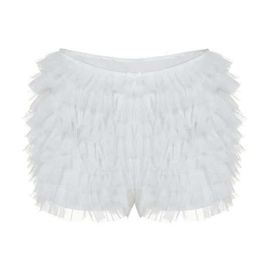 European And American Fashion Sexy Lace Low Waist Base Shorts - globaltradeleader