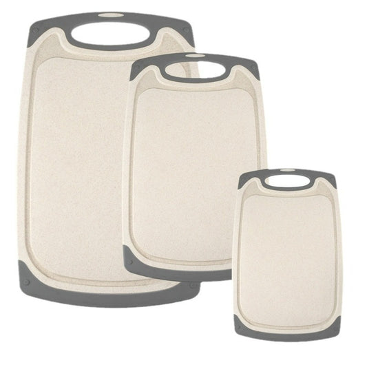 Wheat Straw Cutting Board Double-sided Cutting Board Three-piece Cutting Board - globaltradeleader