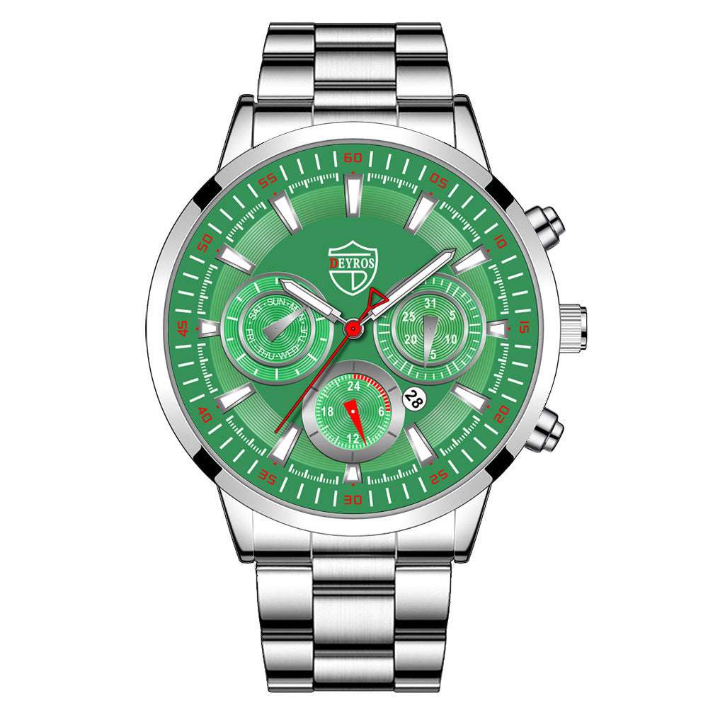 Fashion Men's Watch Fashion Luminous Calendar Watch Business Sports - globaltradeleader