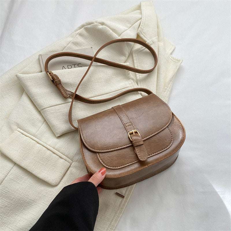 Women's Casual Fashion One Shoulder Saddle Bag - globaltradeleader