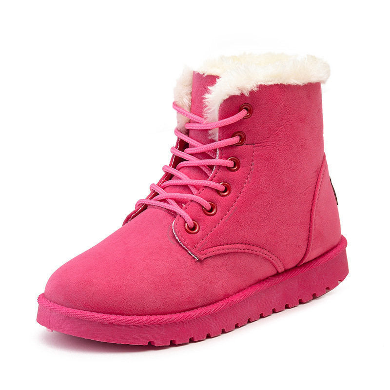 Female Warm Ankle Boots Women Snow Winter Shoes - globaltradeleader