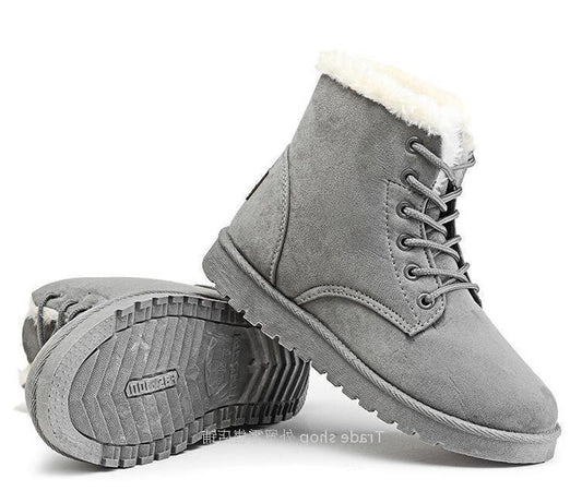 Female Warm Ankle Boots Women Snow Winter Shoes - globaltradeleader