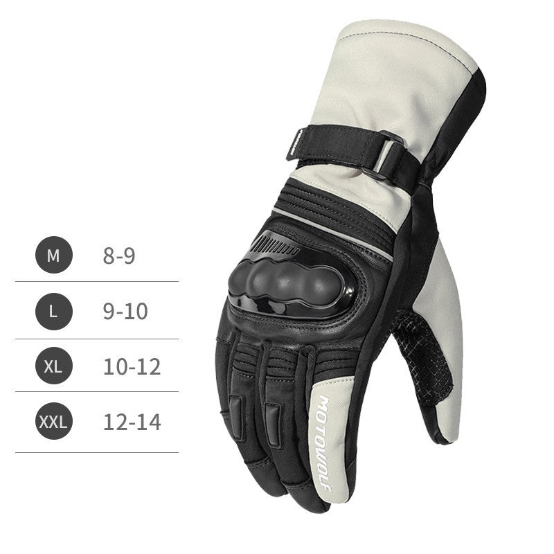 Motorcycle Gloves Fall Proof Windproof And Waterproof In Winter - globaltradeleader
