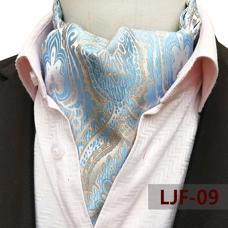 Men's Scarf Jacquard Polyester British - globaltradeleader