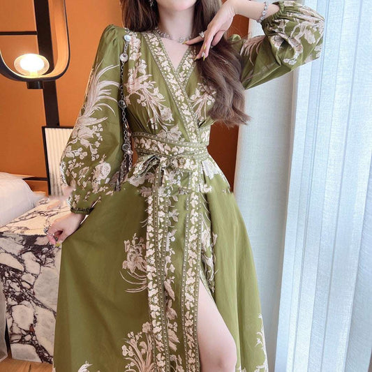 Big Flower Noblewoman Court Dress