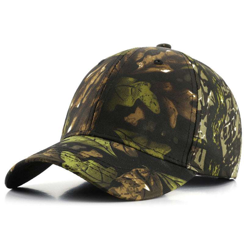 Baseball Cap Leaf Bionic Camouflage Cap Outdoor Field Training - globaltradeleader