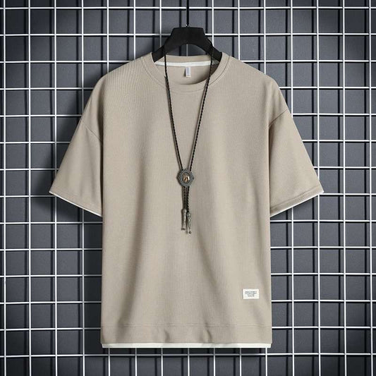 Half Sleeve Trendy All-matching Top - globaltradeleader