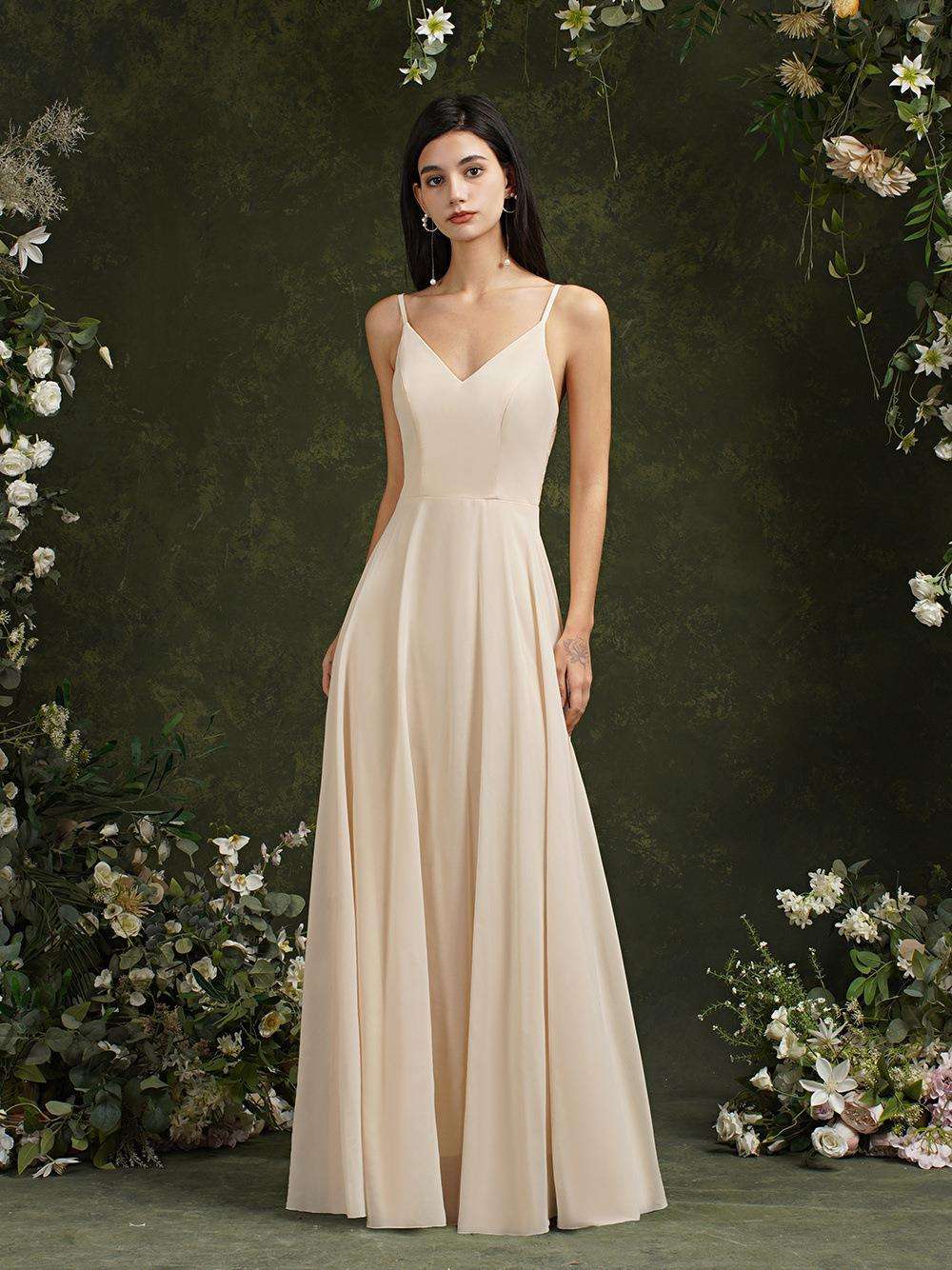 Spring Banquet Stage Party European And American Deep V Dress - globaltradeleader