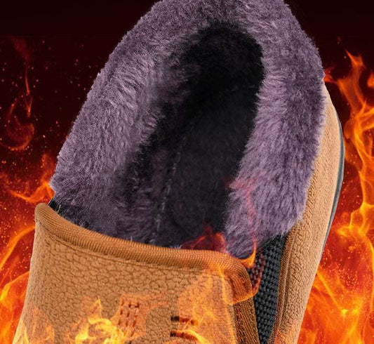 Cotton-padded Shoes Men Winter Velvet And Thick Male Warm - globaltradeleader