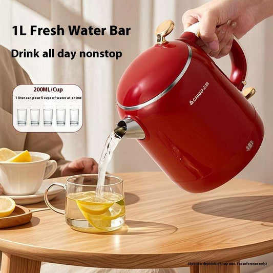 Portable Electric Kettle Heat Preservation Travel Mini - globaltradeleader