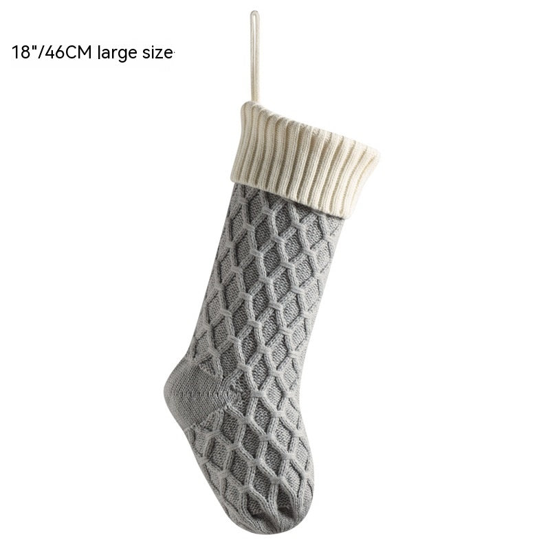 Christmas Socks Gift Bag Decoration Supplies Candy Bag