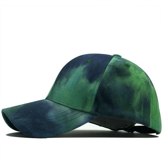 Tie-dye Baseball Peaked Cap Outdoor Casual Sun-proof Hat - globaltradeleader