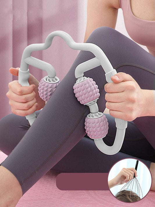 Apple-shaped Ring Leg Clamp Multi-function Roller Foam Shaft