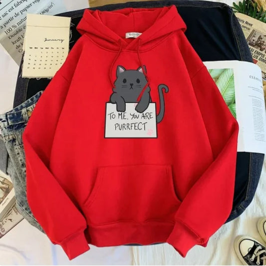 Girls Blank Solid Color Hoodie Sweater - globaltradeleader