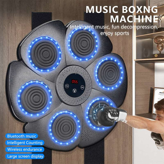 Smart Music Boxing Machine Wall Target Indoor Training Equipment - globaltradeleader