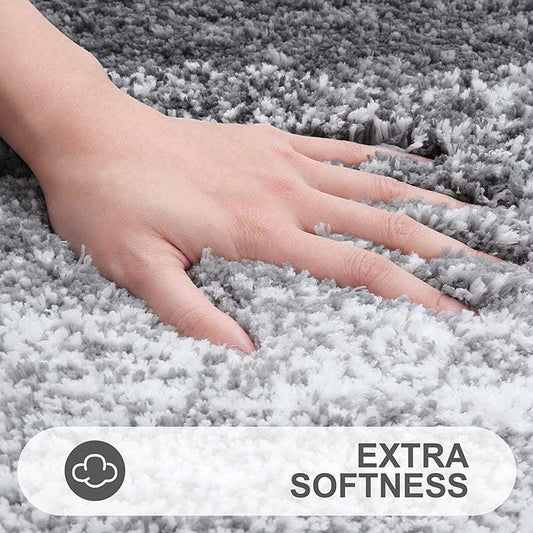 Hot Sale Gradient Microfiber TPR Non-slip Bottom Bathroom Shower Room Door Sink Absorbent Floor Mat Machine Wash