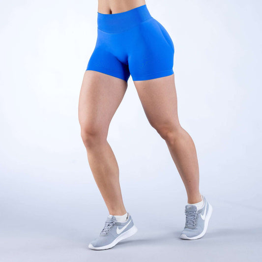 Ladies New Seamless Knitted Fitness Yoga Shorts - globaltradeleader