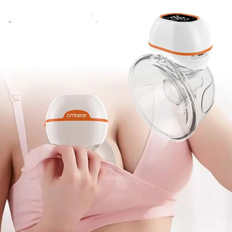 Wearable Electric Breast Pump For Postpartum Pumping Without Hand - globaltradeleader