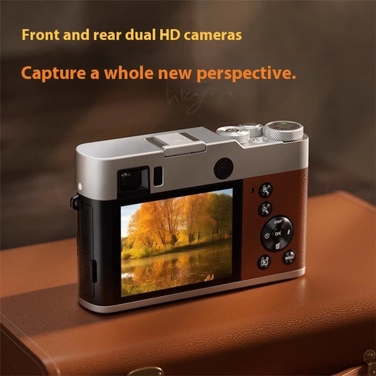 5K HD Digital Camera Front And Rear Dual Camera Fast Viewfinder Camera - globaltradeleader