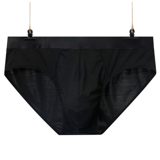 All Black Belt Spot Men's Briefs
