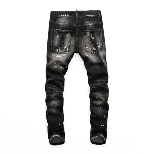 Broken Donggang Feng Shui Wash Slag Men's Jeans