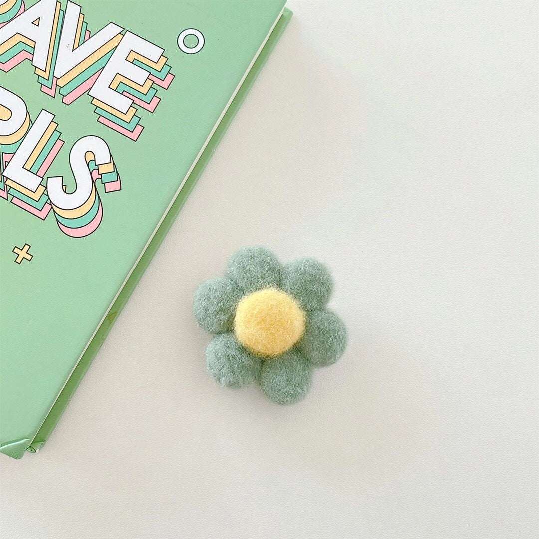 Plush Ring Mobile Phone Folding Stand