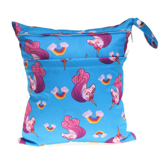 Digital Printing New Pattern Double Pocket Diaper Bag