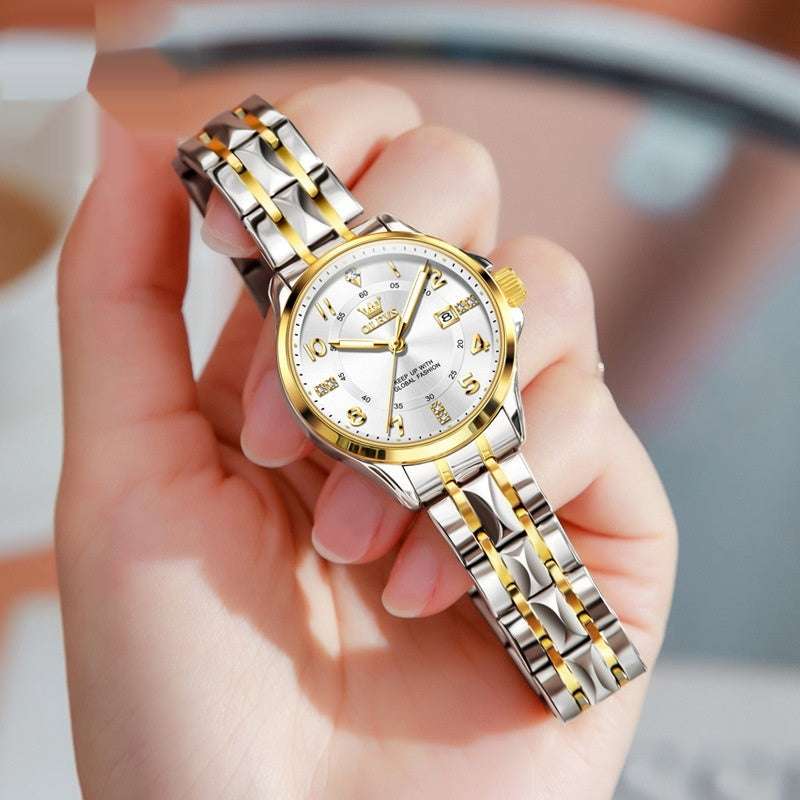 Quartz Simple Casual Couple's Watch Waterproof - globaltradeleader