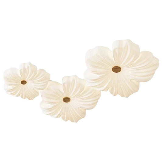 Flower Living Room Ceiling Lamp Cream Wind Petals - globaltradeleader