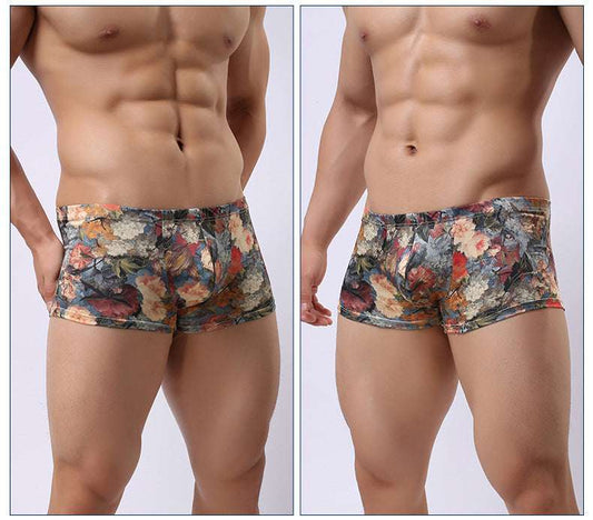 Men's Breathable Fashion Underwear Milk Screen