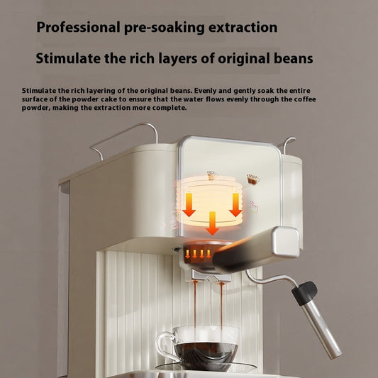 Italian Coffee Machine Semi-automatic High Pressure - globaltradeleader