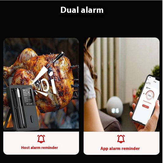 Wireless Bluetooth Barbecue Thermometer Kitchen Supplies - globaltradeleader