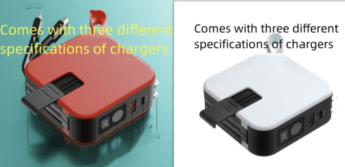 Mobile Phone Comes With A Power Bank And Travel Charger