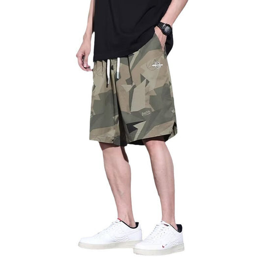 Men's Loose Breathable Quick-drying Camouflage Workwear Shorts - globaltradeleader