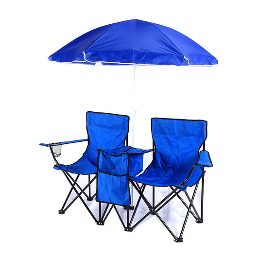 Outdoor Double Portable Camping Folding Chair - globaltradeleader