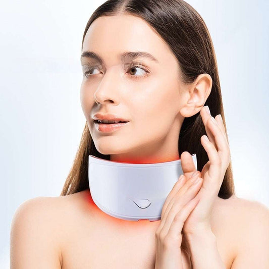 Neck Beauty Instrument Neck Colorful Light LED Import Fade Neck Pattern 7 Color Touch Style - globaltradeleader