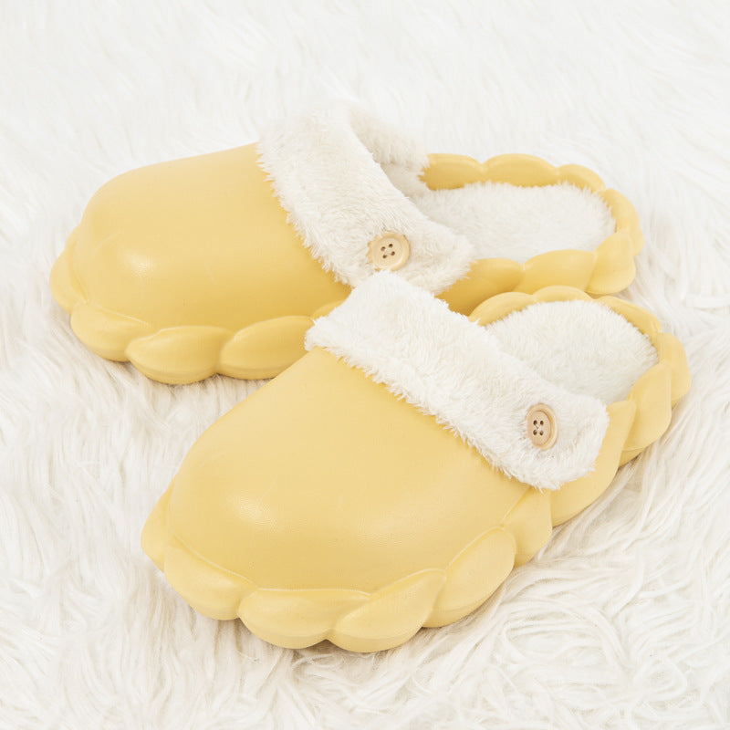 Detachable Shoes Winter Slippers For Women Waterproof Slippers - globaltradeleader