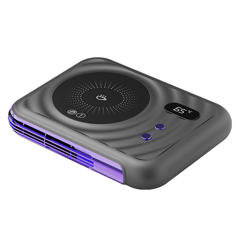 Two-in-one Home Warm Air Blower Desk Thermal Cup Pad - globaltradeleader