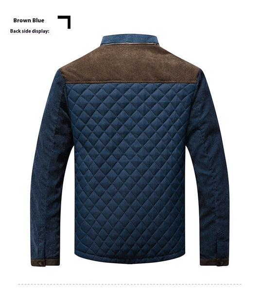 Casual Men's Jacket Non-ironing Treatment Outer Wear Cotton Long Sleeve - globaltradeleader