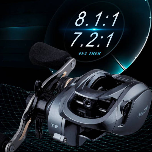Carbon Droplet Lure Fishing Reel 12-axis Long-range Magnetic Force