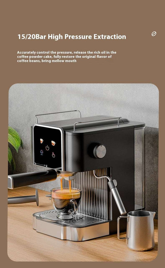 Italian Coffee Machine High-pressure Extraction - globaltradeleader