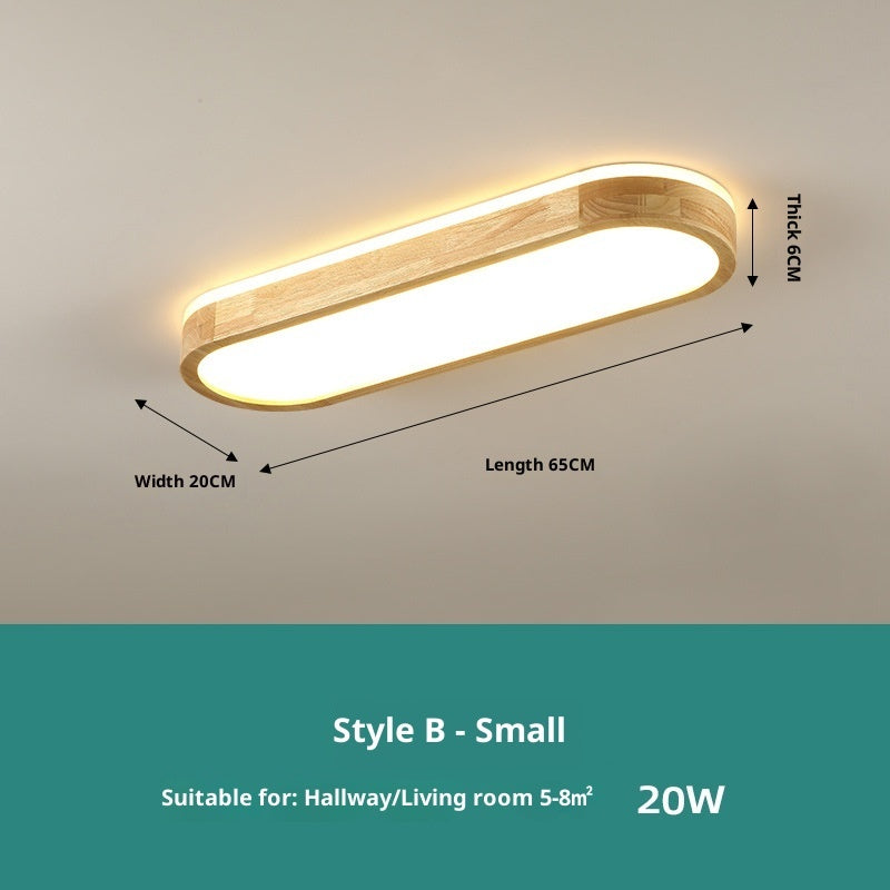 Puzzle Ceiling Lamp Strip Solid Wood Lamp - globaltradeleader