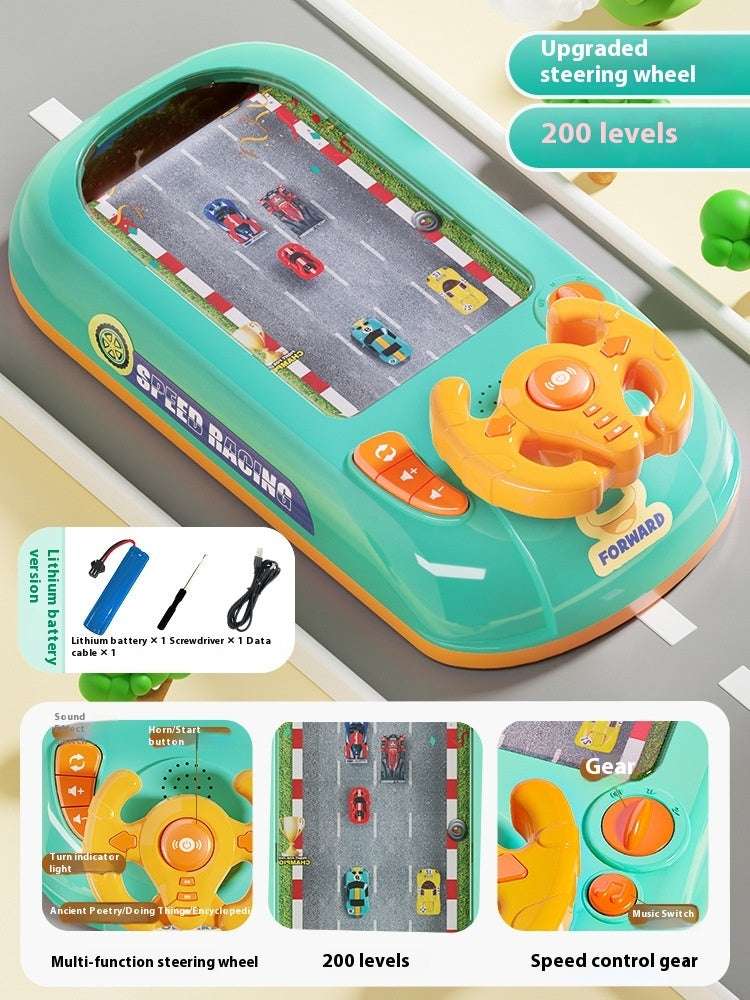 Children's Racing Car Entrance Adventure Simulation Driving Toy - globaltradeleader