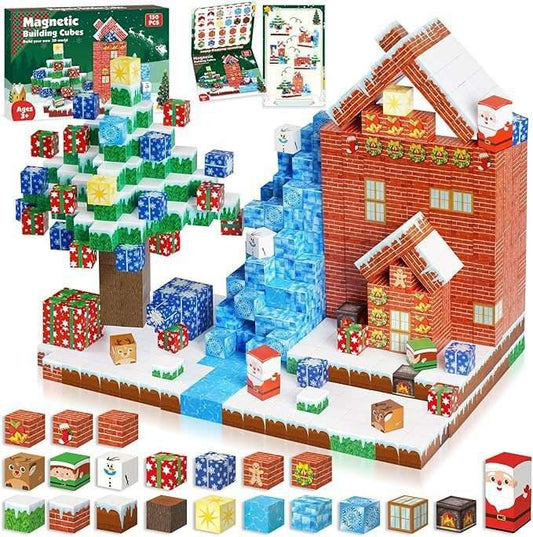 Magnetic Block Castle Building Blocks Toy